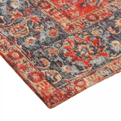Unamourdetapis - Tapis orient 160x230 nomeda rouge , tapis en coton Best