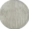 Unamourdetapis Objets De Décoration | - Très grans tapis rond de salon ø240cm lyn9 cernan beige, tapis rond ton sur ton moderne