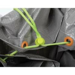 Velleman Outils De Jardinage Et Accessoires | - Ramasse feuilles manuel par deux avec lot de 2 sacs de jardin - utra résistant - polyéthylène - 130 l