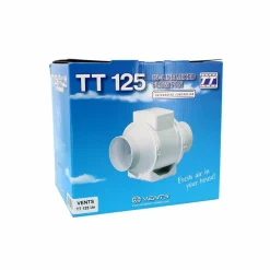 Vents Outils De Jardinage Et Accessoires | - Extracteur contrôlé tt 125-un - 280 m3/h