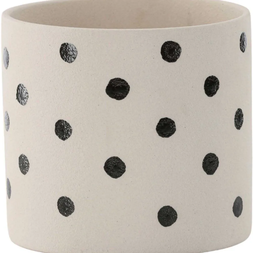Venture Home - Cache pot en grès sane 18x17cm Discount