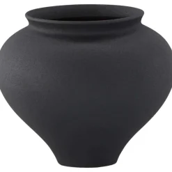 Venture Home Vases Et Coupes | - Vase en grès rellis 11x18 cm