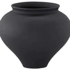 Venture Home Vases Et Coupes | - Vase en grès rellis 11x18 cm