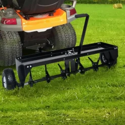 VidaXL Scarificateurs Et Motoculteurs | - Aérateur de pelouse pour tondeuse autoportée 102 cm