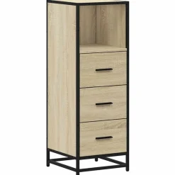 VidaXL - Armoire de salle de bain chêne sonoma 35x37,5x100 cm Sale