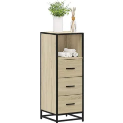 VidaXL - Armoire de salle de bain chêne sonoma 35x37,5x100 cm Sale
