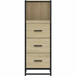 VidaXL - Armoire de salle de bain chêne sonoma 35x37,5x100 cm Sale