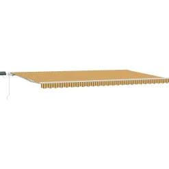 VidaXL - Auvent rétractable with manuel 600 × 300 cm multicolore Outlet