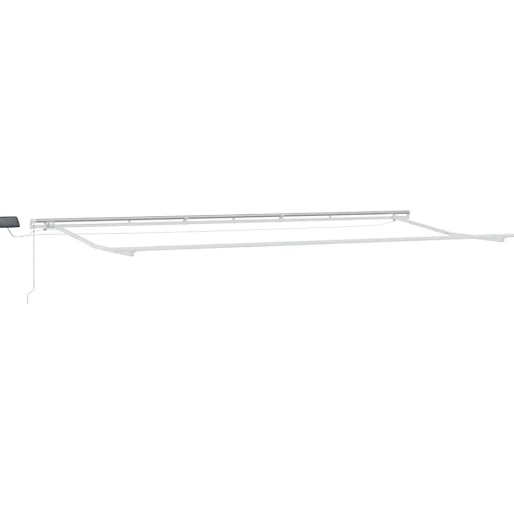 VidaXL - Auvent rétractable with manuel 600 × 300 cm multicolore Outlet