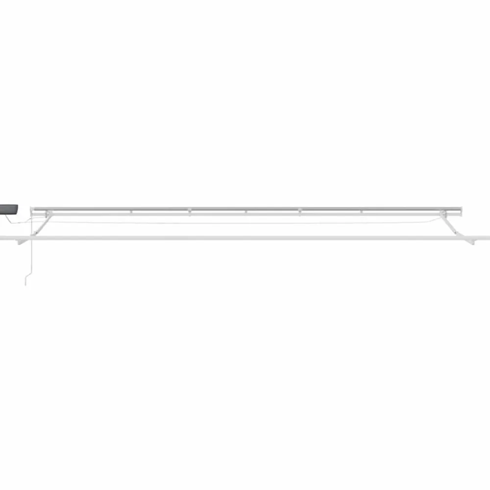 VidaXL - Auvent rétractable with manuel 600 × 300 cm multicolore Outlet