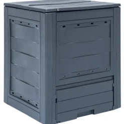 Vidaxl - Bac à compost de jardin gris 60x60x73 cm 260 l Outlet