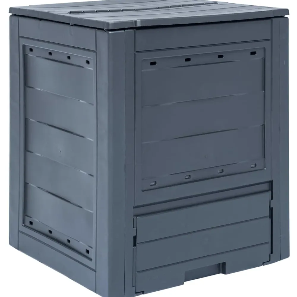 Vidaxl - Bac à compost de jardin gris 60x60x73 cm 260 l Outlet