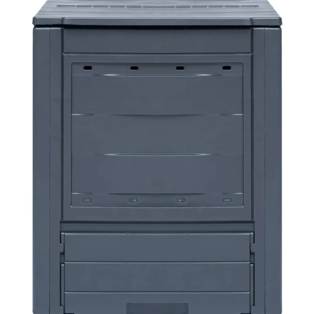 Vidaxl - Bac à compost de jardin gris 60x60x73 cm 260 l Outlet