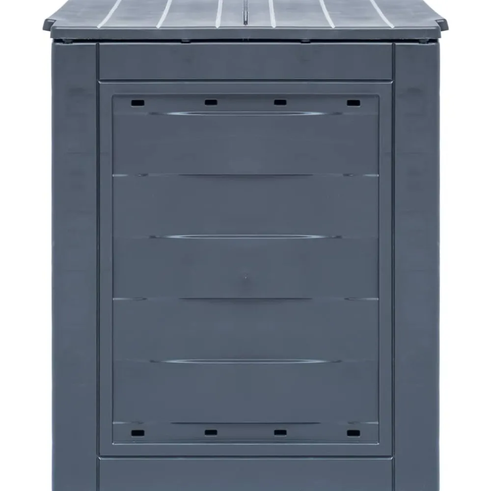 Vidaxl - Bac à compost de jardin gris 60x60x73 cm 260 l Outlet