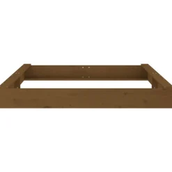 Vidaxl - Bac à sable avec sièges marron miel carré bois de pin massif Best