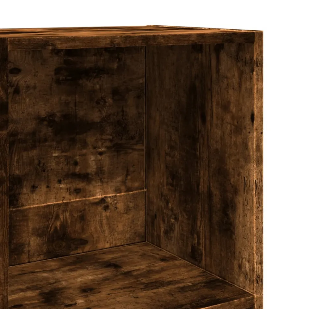 VidaXL - Bibliothèque chêne fumé 40x30x189 cm bois d'ingénierie Sale