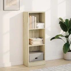 Vidaxl Mobilier D'Intérieur | - Bibliothèque chêne sonoma 40x24x109 cm bois d'ingénierie
