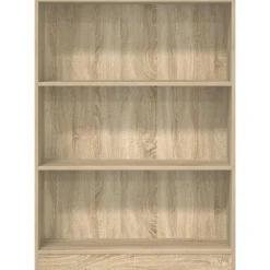 VidaXL - Bibliothèque chêne sonoma 80x24x109 cm bois d'ingénierie Discount