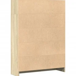 VidaXL - Bibliothèque chêne sonoma 80x24x109 cm bois d'ingénierie Discount