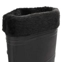 Vidaxl - Bottes de pluie avec chaussettes amovibles noir taille 40 pvc Online