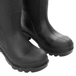 Vidaxl - Bottes de pluie avec chaussettes amovibles noir taille 40 pvc Online