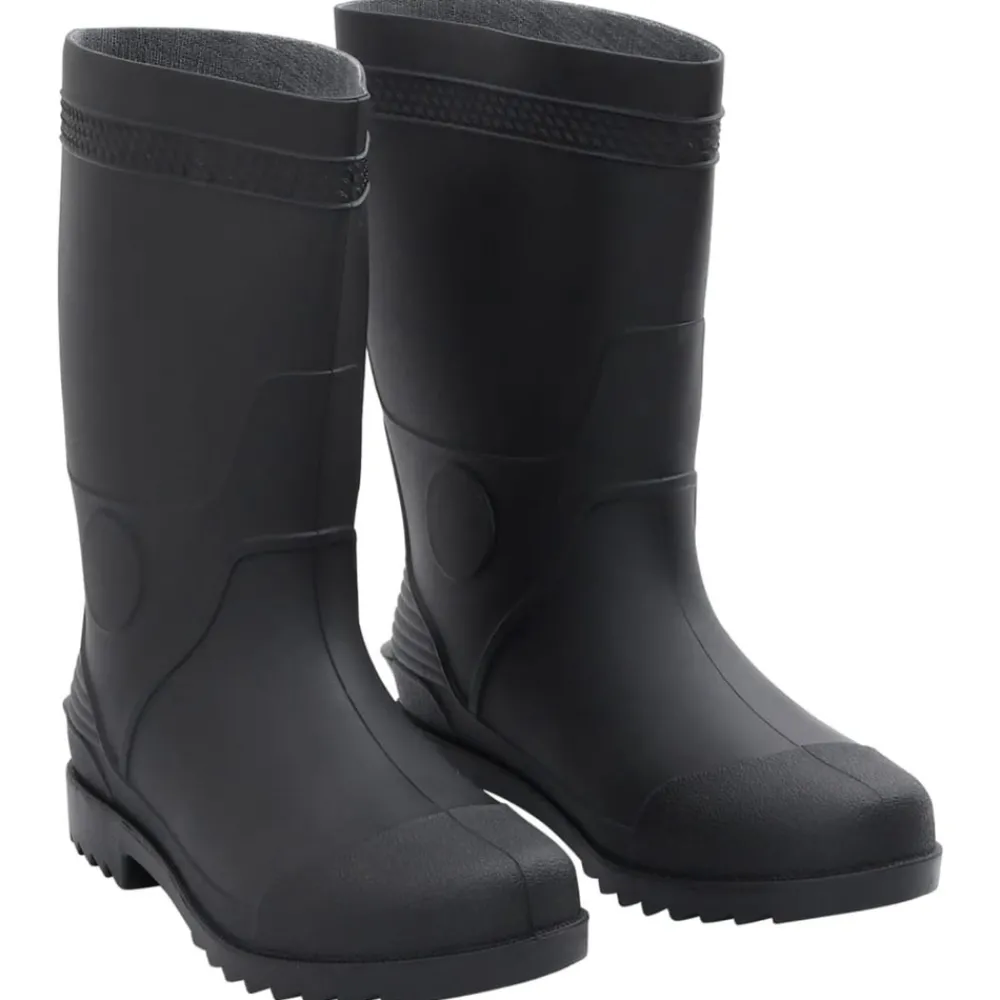 Vidaxl - Bottes de pluie noir taille 42 pvc Best