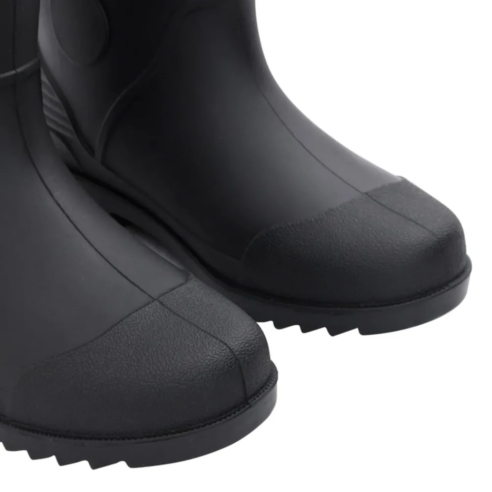 Vidaxl - Bottes de pluie noir taille 42 pvc Best