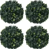 Vidaxl Fleurs Et Plantes Artificielles | - Boules de buis artificielles 4 pcs 12 cm