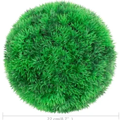 Vidaxl Fleurs Et Plantes Artificielles | - Boules de buis artificielles 2 pcs 22 cm