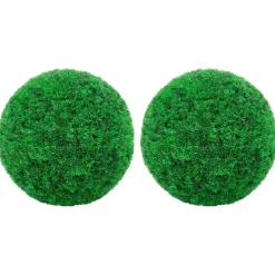 Vidaxl Fleurs Et Plantes Artificielles | - Boules de buis artificielles 2 pcs 52 cm
