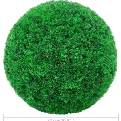 Vidaxl Fleurs Et Plantes Artificielles | - Boules de buis artificielles 2 pcs 52 cm