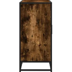 VidaXL Mobilier D'Intérieur | - Buffet chêne fumé 92x35x76 cm bois d'ingénierie