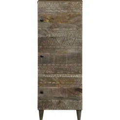 Vidaxl Mobilier D'Intérieur | - Buffet 40x33x110 cm bois de manguier massif