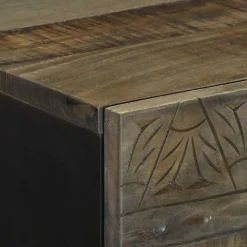 Vidaxl Mobilier D'Intérieur | - Buffet 40x33x110 cm bois de manguier massif