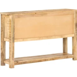 VidaXL - Buffet 120x30x76 cm bois de manguier brut Outlet