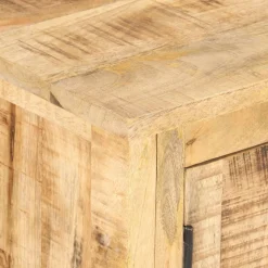 VidaXL - Buffet 120x30x76 cm bois de manguier brut Outlet