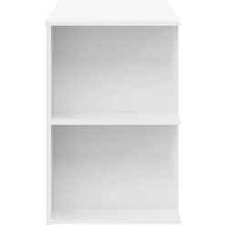 VidaXL Mercerie | - Bureau blanc 140x50x75 cm bois d'ingénierie