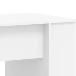 VidaXL Mercerie | - Bureau blanc 140x50x75 cm bois d'ingénierie