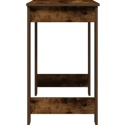 VidaXL Mercerie | - Bureau chêne fumé 100x45x75 cm bois d'ingénierie