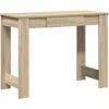 Vidaxl Mercerie | - Bureau chêne sonoma 100x45x75 cm bois d'ingénierie