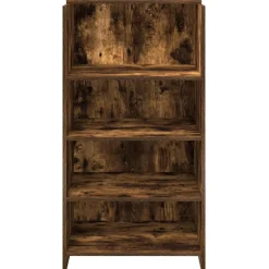 Vidaxl - Bureau de réception chêne fumé 55x50x103,5 cm bois d'ingénierie Outlet