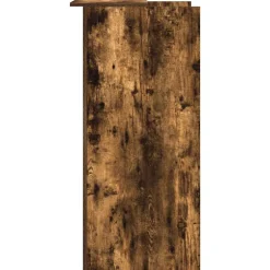 Vidaxl - Bureau de réception chêne fumé 55x50x103,5 cm bois d'ingénierie Outlet