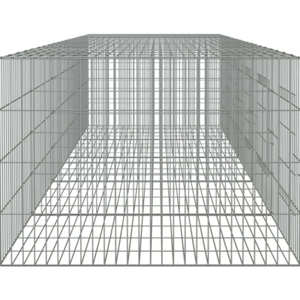 Vidaxl Poulaillers, Clapiers Et Accessoires | - Cage à lapin 5 panneaux 273x79x54 cm fer galvanisé