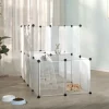 VidaXL - Cage pour petits animaux transparent 142x74x93 cm pp et acier New