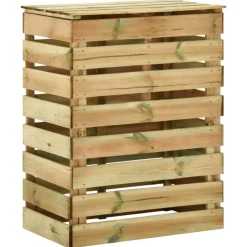 Vidaxl - Composteur de jardin à lattes 4 pcs 80x50x100 cm pin imprégné Outlet