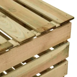 Vidaxl - Composteur de jardin à lattes 4 pcs 80x50x100 cm pin imprégné Outlet