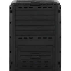 Vidaxl - Composteur de jardin noir 280 l polypropylène Hot