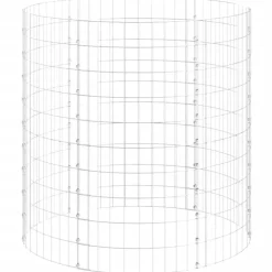 VidaXL - Composteur de jardin ø100x100 cm acier galvanisé