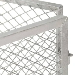 VidaXL - Composteur de jardin 85x85x70 cm fer galvanisé Outlet