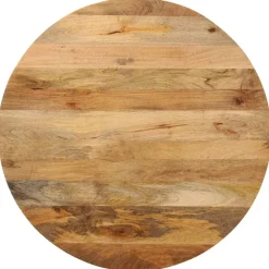 Vidaxl Mobilier D'Intérieur | - Dessus de table ø 80x2,5 cm rond bois de manguier massif